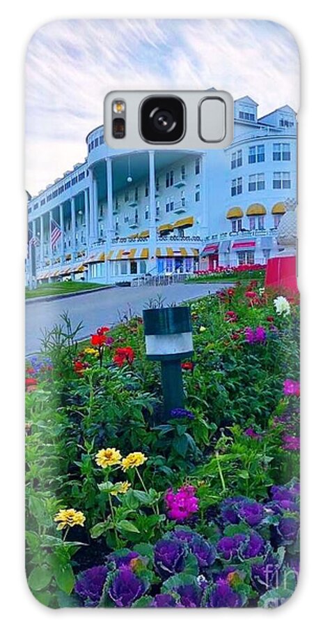 Mackinac Island Galaxy Case featuring the photograph Grand Hotel #1 by Jeffrey Shaffer