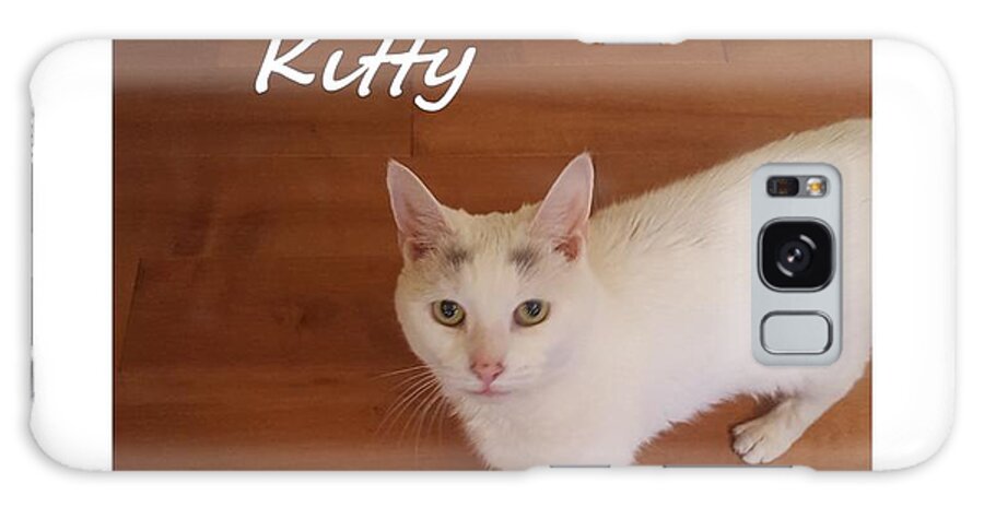 Cats Galaxy Case featuring the photograph Kitty #1 by Diane Strain