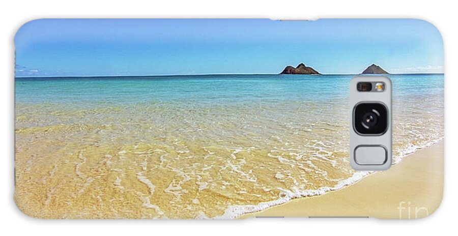 Photographs Galaxy Case featuring the photograph Lanikai Beach - Mokulua Islands - Kailua - Oahu - Hawaii #1 by Paul Topp