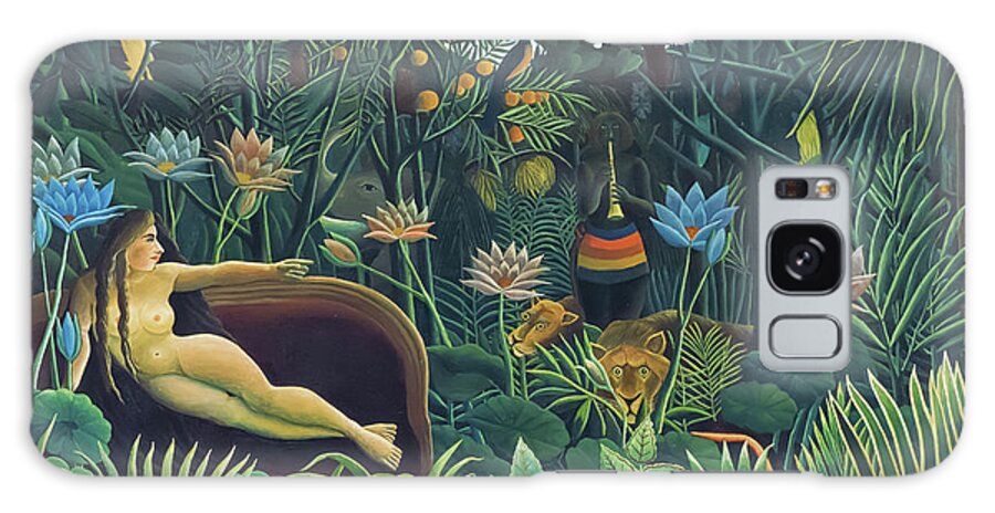 Rousseau Galaxy Case featuring the painting The Dream by Henri Rousseau by Mango Art