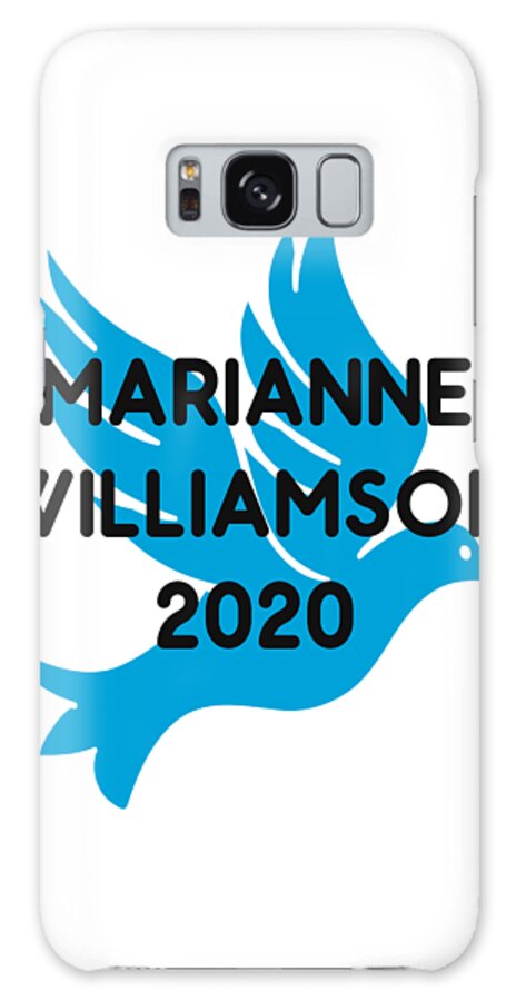 Election Galaxy Case featuring the digital art Marianne Williamson For President 2020 #1 by Flippin Sweet Gear