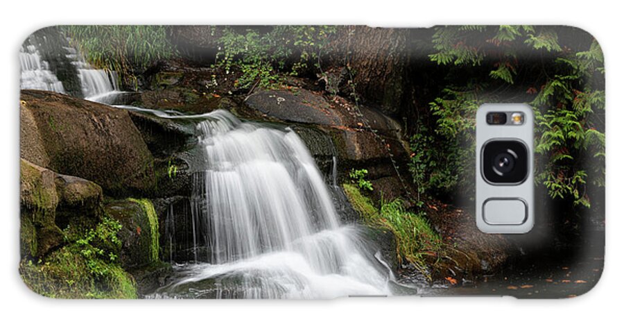 Waterfall Galaxy Case featuring the photograph Millstone Falls #1 by Randy Hall