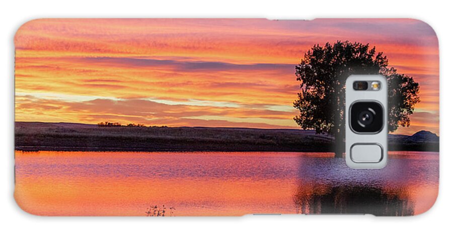 Montana Galaxy Case featuring the photograph Montana Sunset #1 by Todd Klassy