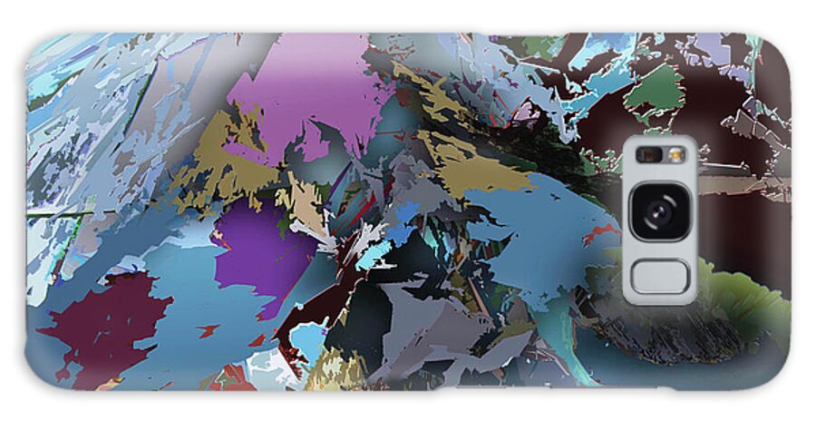 Abstract Galaxy Case featuring the digital art Mountain Majesty #2 by Jacqueline Shuler