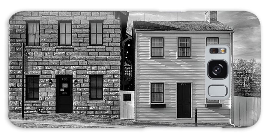 Boyhood Home Galaxy Case featuring the photograph On the Right, The Boyhood Home of Mark Twain #1 by Mountain Dreams