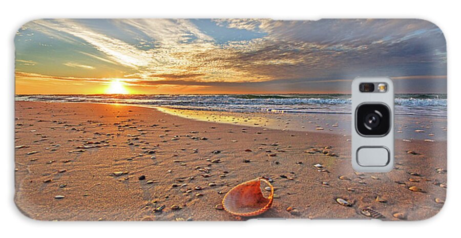 Alabama Galaxy Case featuring the photograph Seashell by the Seashore #1 by Michael Thomas