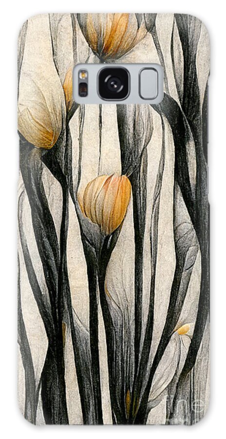 Colored Pencil Drawings Galaxy Case featuring the digital art Stalks #7 by Sabantha