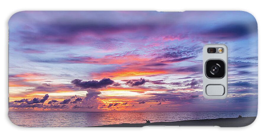 Sunset Galaxy Case featuring the photograph Sunset Watchers #2 by Russ Burch