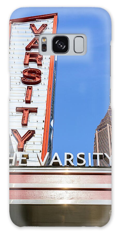 Architecture Galaxy Case featuring the photograph The Varsity - Atlanta GA #1 by Sanjeev Singhal