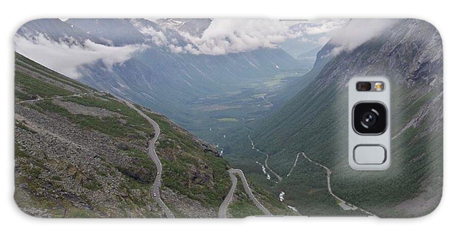 Trollstigen Galaxy Case featuring the photograph Trollstigen Road Norway #2 by Joelle Philibert