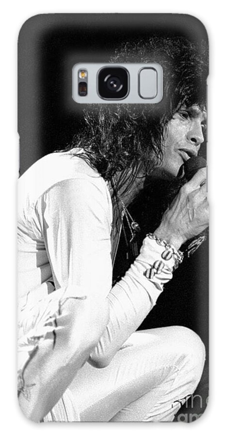 Singing Galaxy Case featuring the photograph Steven Tyler - Aerosmith #11 by Concert Photos