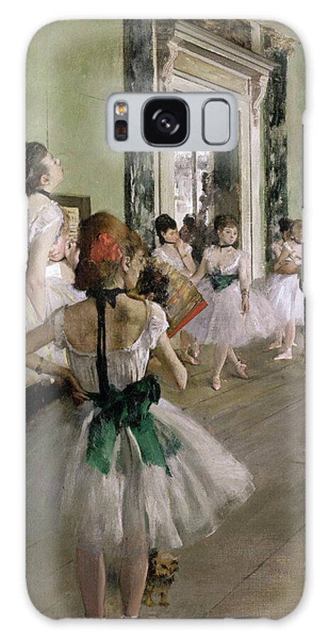 Ballet Galaxy Case featuring the painting The Ballet Class #15 by Edgar Degas