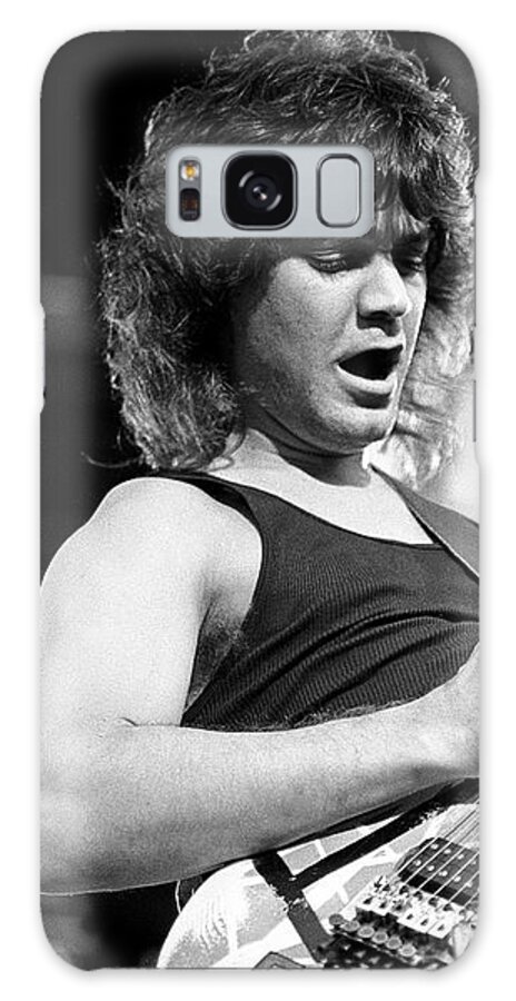 Musician Galaxy Case featuring the photograph Eddie Van Halen #7 by Concert Photos