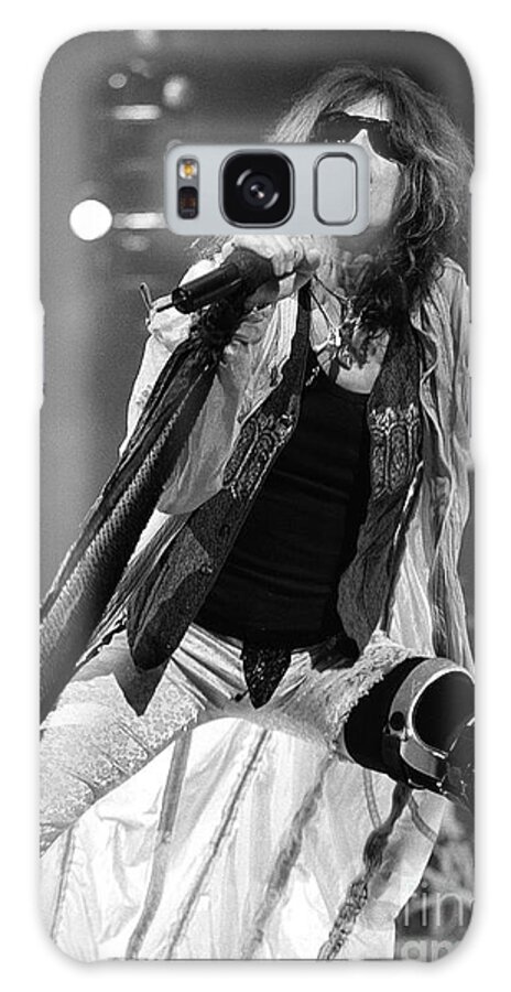 Singing Galaxy Case featuring the photograph Steven Tyler - Aerosmith #2 by Concert Photos
