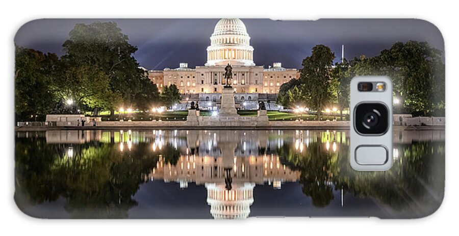 Capital Galaxy Case featuring the photograph 1800 by Steve Berkley