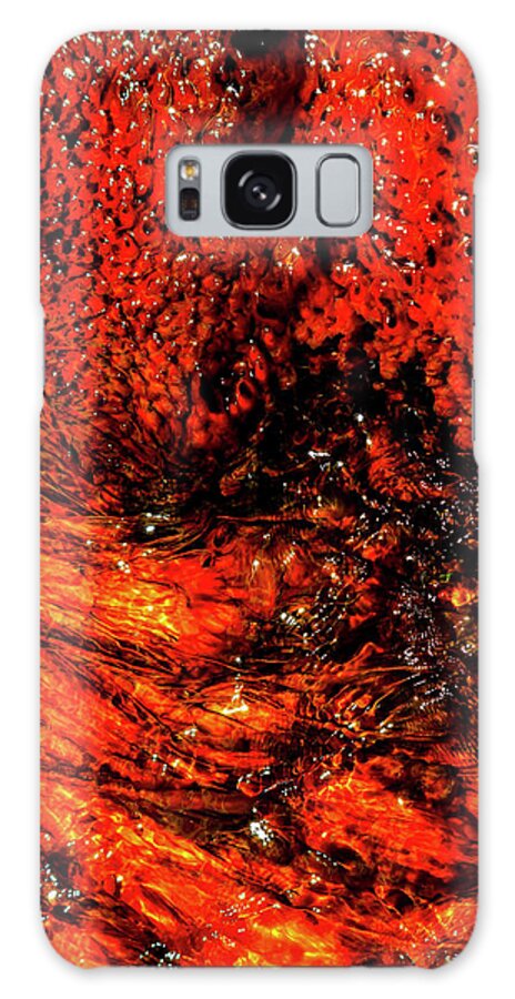 Abstract Photography Galaxy Case featuring the photograph Abstract Yellowstone Photography 20180518-87 by Rowan Lyford