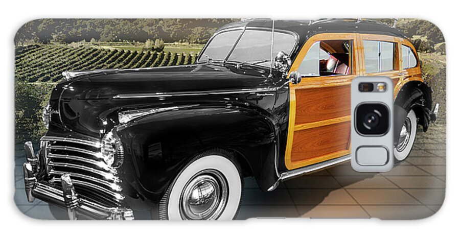 Auto Galaxy Case featuring the digital art 1941 Chrysler Town And Country Station Wagon by Anthony Ellis