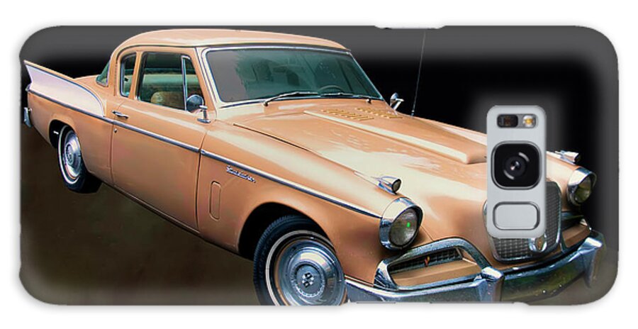 1950s Cars Galaxy Case featuring the photograph 1957 Studebaker Golden Hawk by Flees Photos
