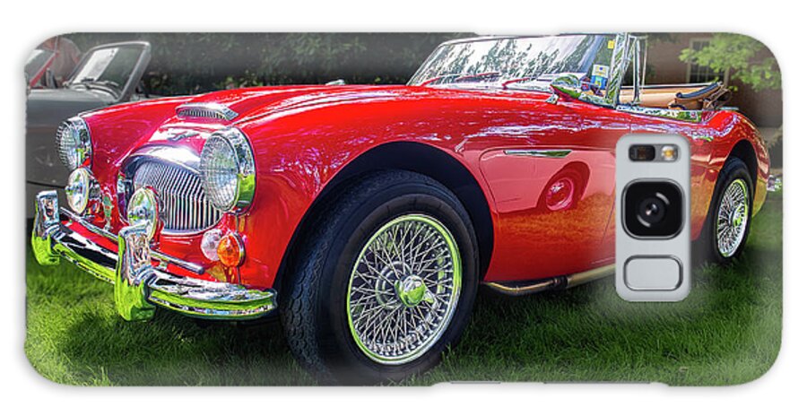 1958 Galaxy Case featuring the photograph 1958 Austin Healey by Thomas Hall
