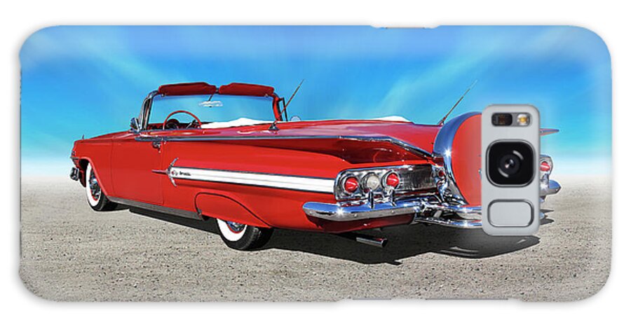 1960 Impala Galaxy Case featuring the photograph 1960 Chevy Impala Convertible by Mike McGlothlen