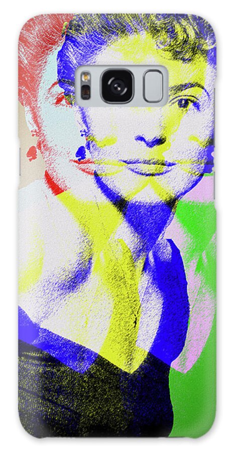 Anne Bancroft Galaxy Case featuring the digital art Anne Bancroft stereograph by Movie World Posters