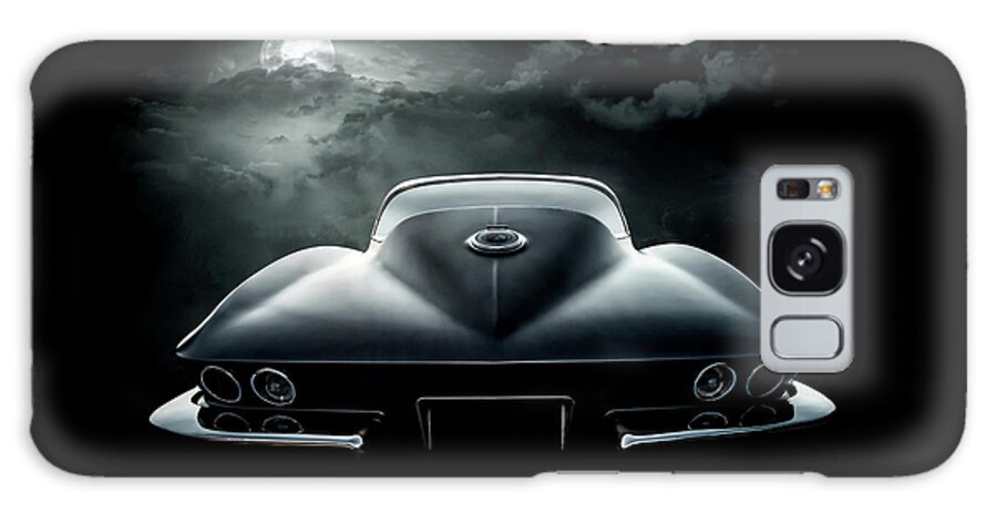 Corvette Galaxy Case featuring the digital art Moon Lit by Douglas Pittman