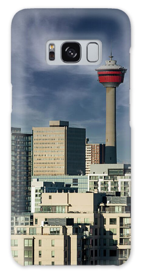Architecture Galaxy Case featuring the photograph Calgary City Center #2 by Phil And Karen Rispin