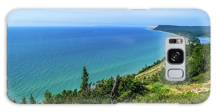 Sleeping Galaxy Case featuring the photograph Dune View from Empire Bluffs #2 by Curtis Krusie