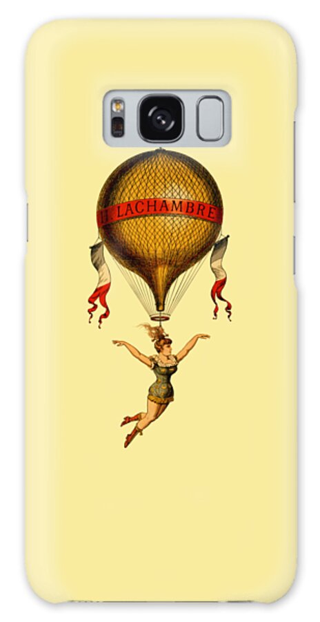 Circus Galaxy Case featuring the digital art Flying Circus #2 by Madame Memento