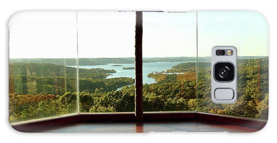 Table Rock Lake Galaxy Case featuring the photograph Top of the Rock Stone Chapel #2 by Lens Art Photography By Larry Trager