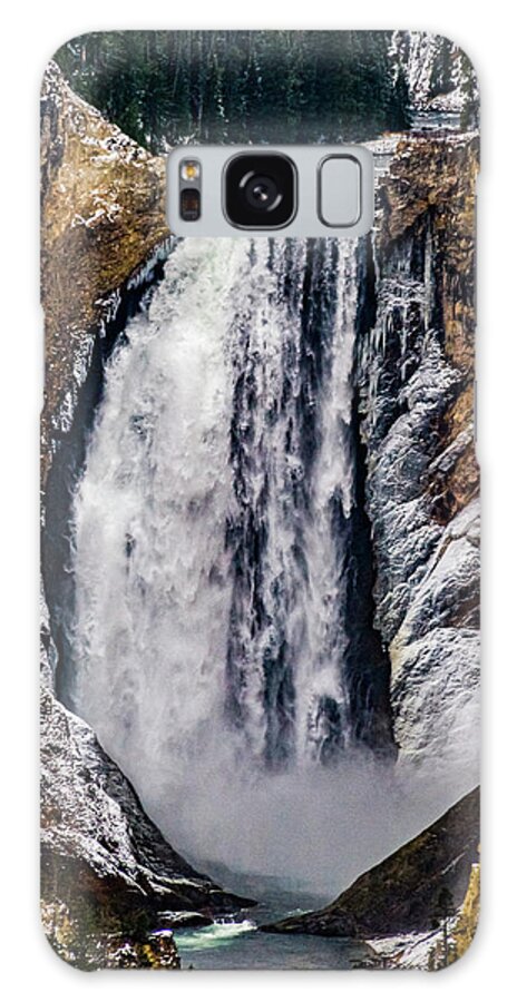 Yellowstone Falls Galaxy Case featuring the photograph Yellowstone Falls #6 by Tommy Farnsworth