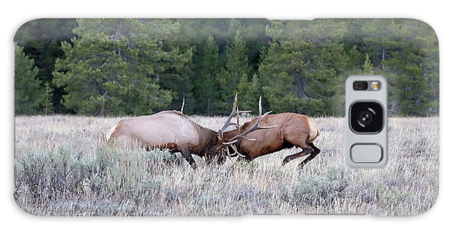 Elk Galaxy Case featuring the photograph 2020 Bull Elk by Jean Clark