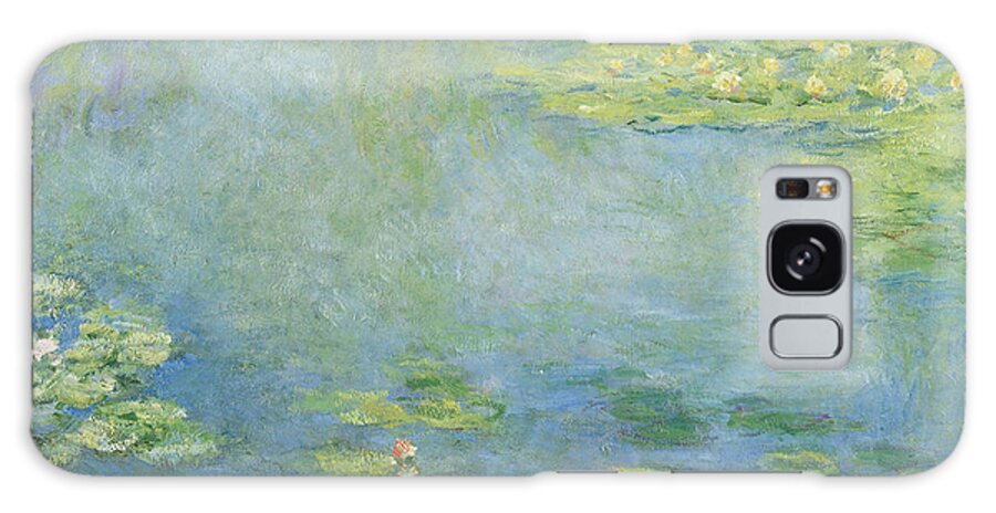 Impressionism Galaxy Case featuring the painting Waterlilies by Claude Monet