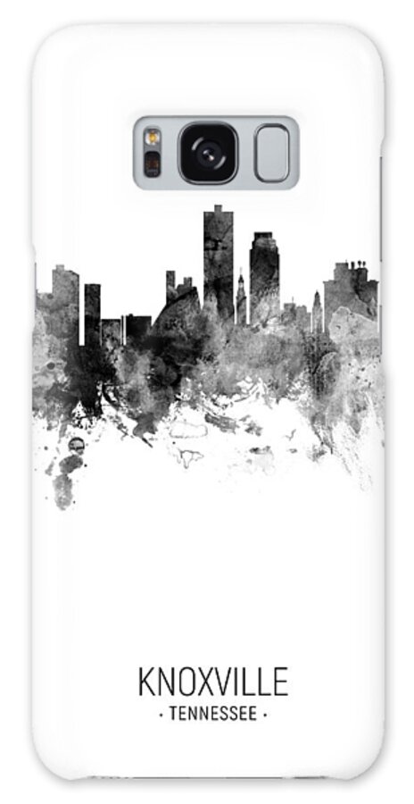 Knoxville Galaxy Case featuring the digital art Knoxville Tennessee Skyline #25 by Michael Tompsett