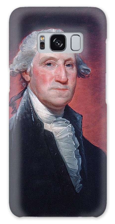 George Washington Galaxy Case featuring the painting George Washington #28 by Gilbert Stuart