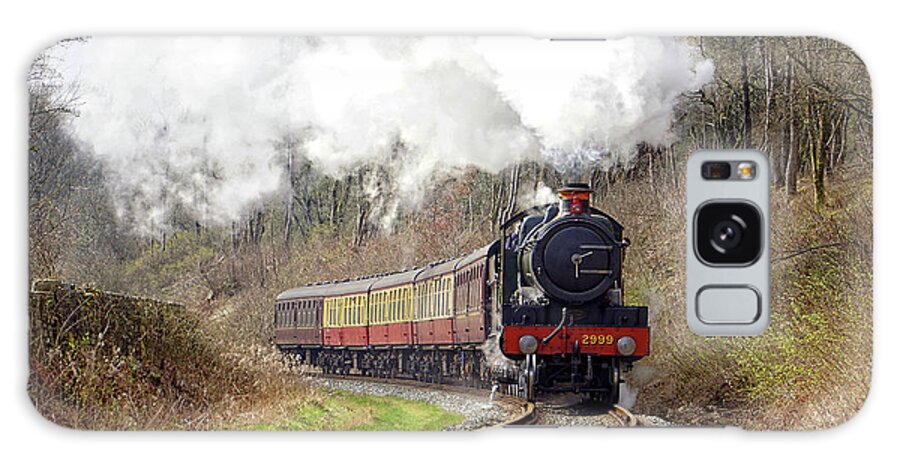 Steam Train Galaxy Case featuring the photograph 2999 Lady Of Legend by David Birchall