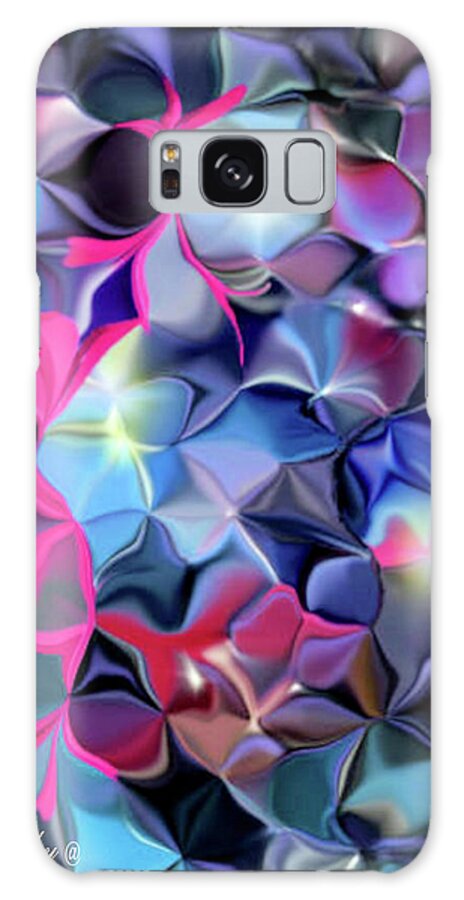 Darks Galaxy Case featuring the digital art Digital Design by Loxi Sibley #3 by Loxi Sibley