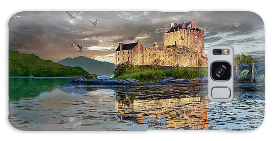 Castles Galaxy Case featuring the photograph Photo of Eilean Donan Castle, Scotland by Paul E Williams