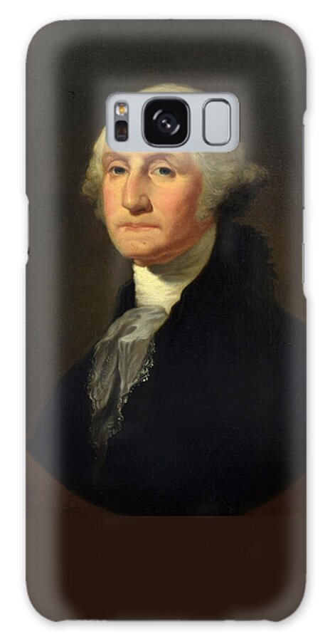 George Washington Galaxy Case featuring the painting George Washington #33 by Gilbert Stuart