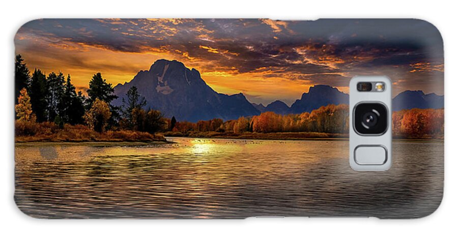 Grand Galaxy Case featuring the photograph Grand Teton National Park #38 by Brian Venghous