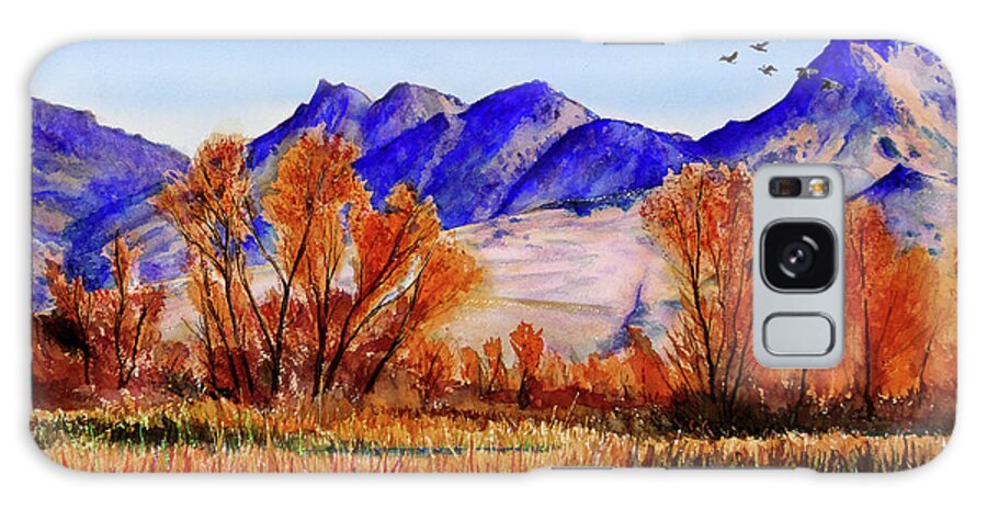 Placer Arts Galaxy Case featuring the painting #419 Colusa NWR #419 by William Lum