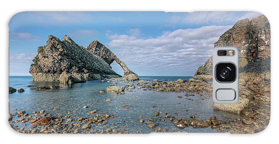 Bowfiddle Rock Galaxy Case featuring the photograph Bowfiddle Rock - Scotland #5 by Joana Kruse