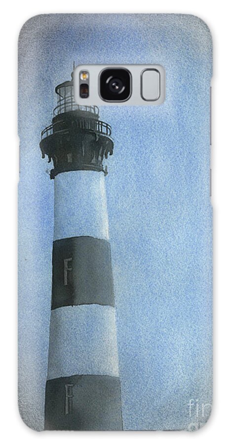 Art Prints Galaxy Case featuring the painting Bodie Island Lighthouse #6 by Ryan Fox