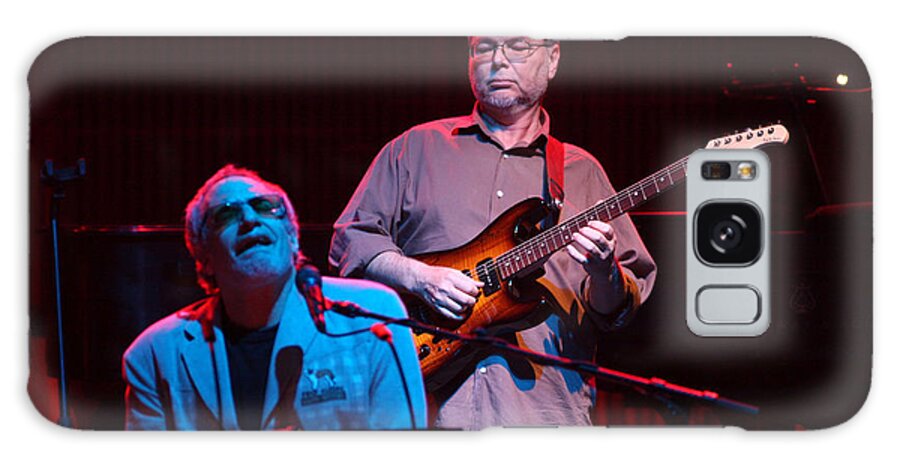 Rock Galaxy Case featuring the photograph Donald Fagen and Walter Becker - Steely Dan #6 by Concert Photos