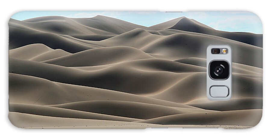 Gobi Desert Galaxy Case featuring the photograph Gobi desert #6 by Elbegzaya Lkhagvasuren