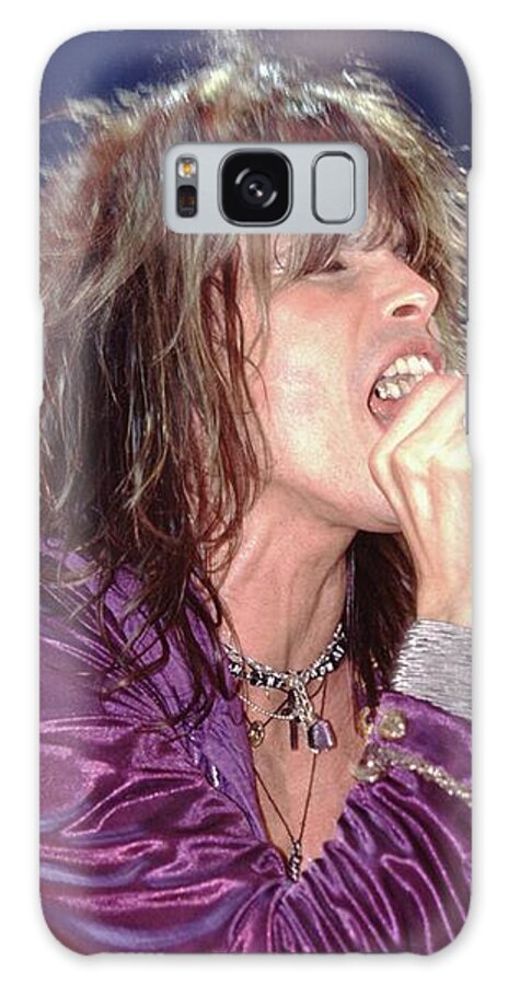 Lead Singer Galaxy Case featuring the photograph Steven Tyler - Aerosmith #15 by Concert Photos