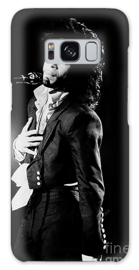 Singer Galaxy Case featuring the photograph Prince #7 by Concert Photos