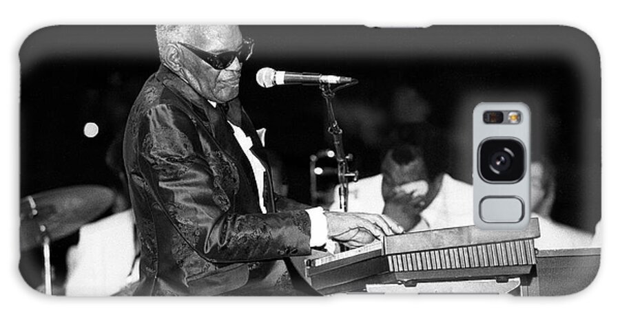 Singer Galaxy Case featuring the photograph Ray Charles #7 by Concert Photos