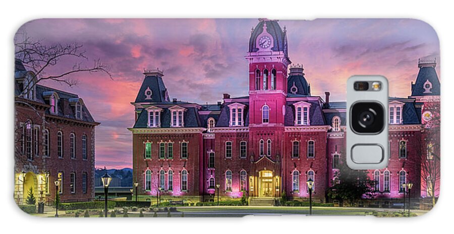 Graduation Galaxy Case featuring the photograph Woodburn Hall at West Virginia University in Morgantown WV #8 by Steven Heap
