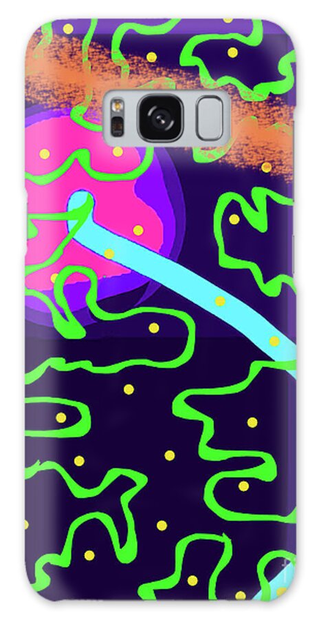 Abstract Galaxy Case featuring the digital art 9-11-2013c by Walter Paul Bebirian